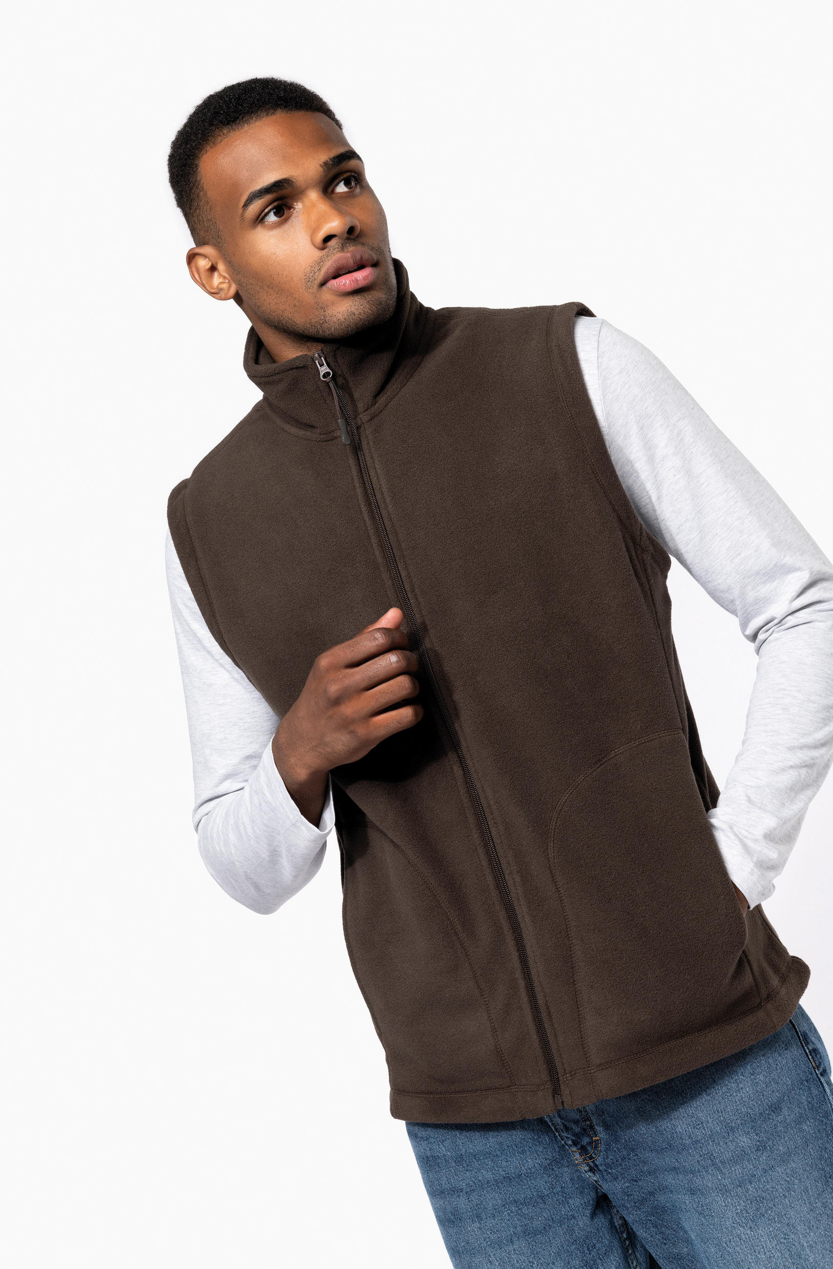 Herren-Fleeceweste Kariban K913 Luca
