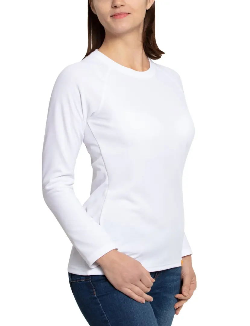 UV Langarm Shirt Damen iQ rundhals