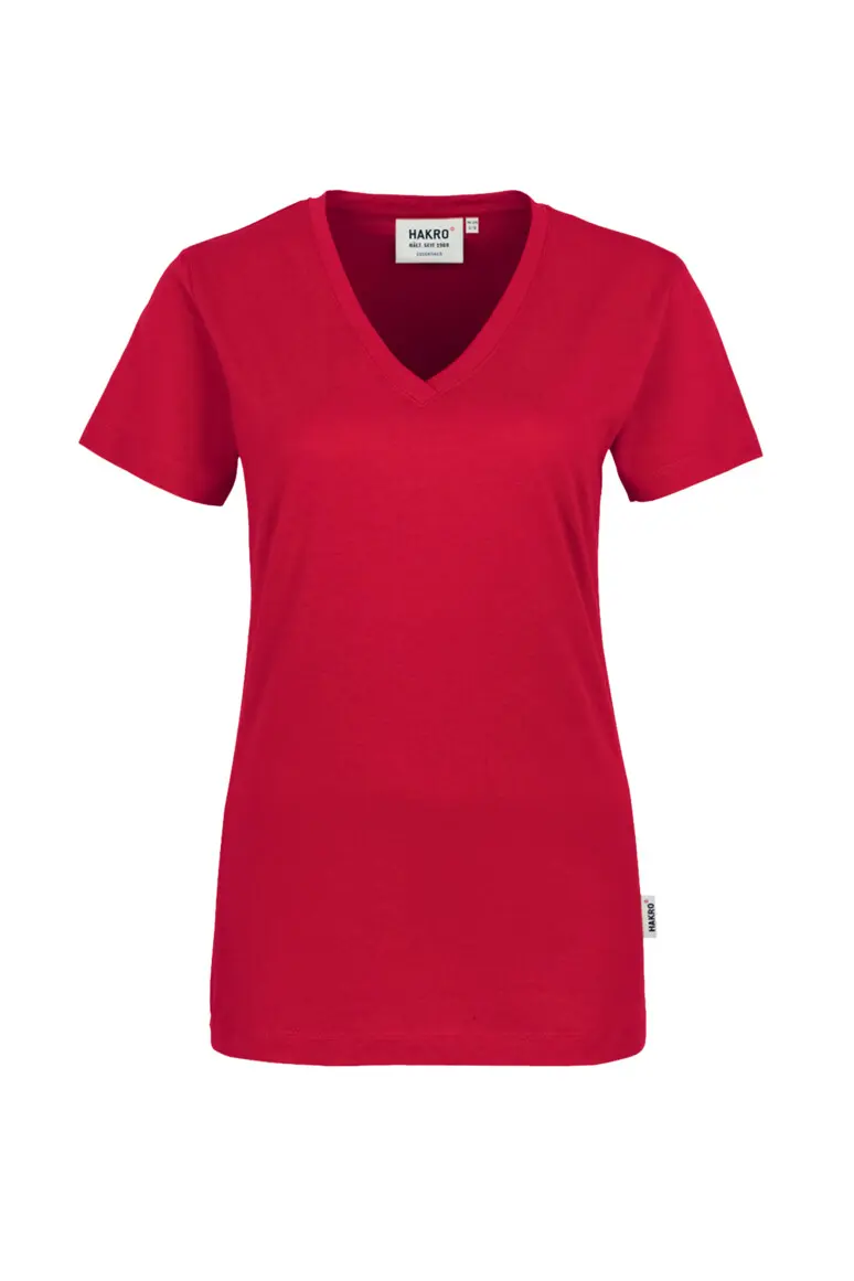 HAKRO 126 Classic V-Shirt Damen