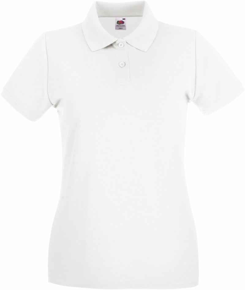 Fruit of the Loom Lady-Fit Premium Polo – Damen Poloshirt