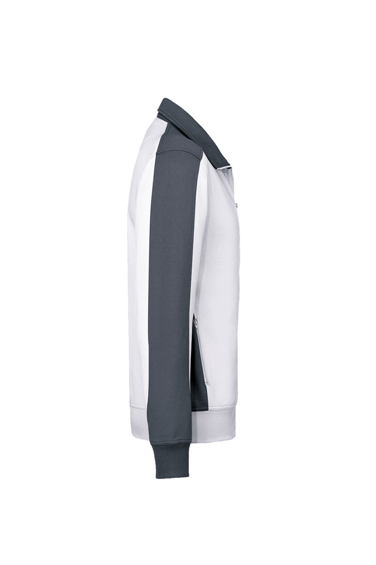Hakro 477 Sweat-Jacke Contrast Performance