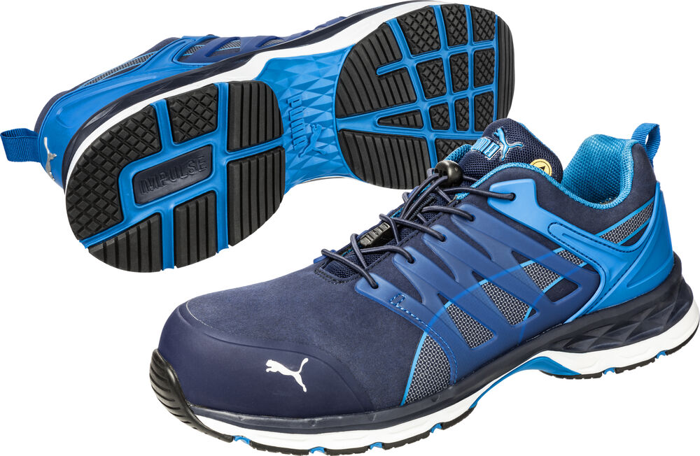 Puma Safety S1P Sicherheitsschuh VELOCITY 2.0 BLUE LOW