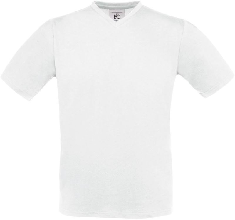 B&C Exact V-Neck – Klassisches Herren T-Shirt
