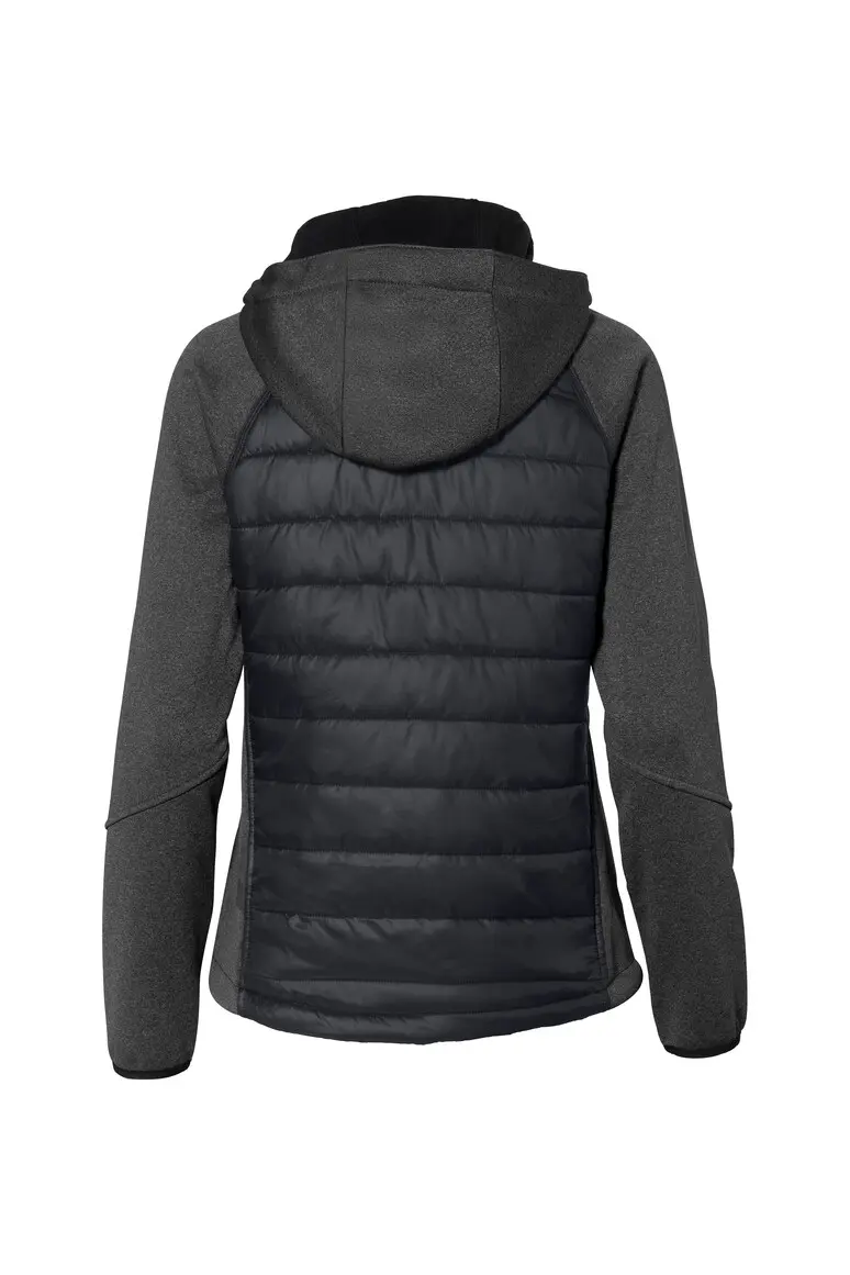 Hakro 265 Damen Hybrid-Jacke mit Kapuze Contrast