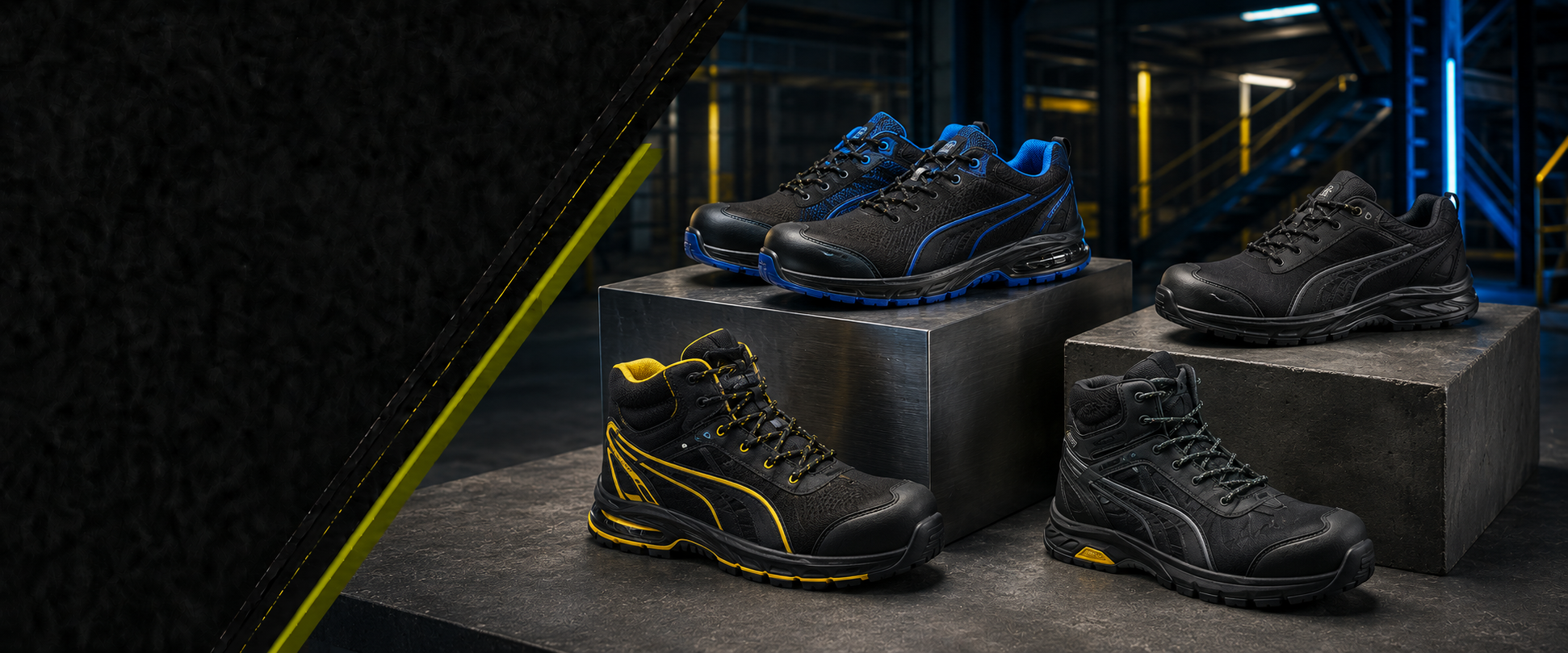 PUMA SAFETY Sicherheitsschuhe für Industrie, Handwerk, Logistik und Baustelle