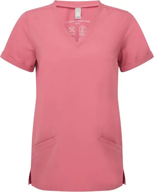 Damen V-Ausschnitt Stretch Kasack NN310