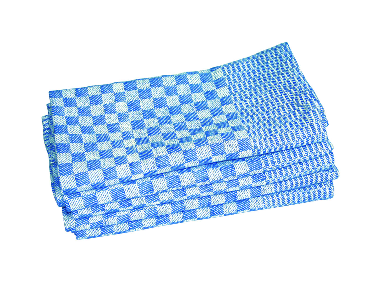 Grubentuch Touchon, 50x100 cm blau/weiß, Leiber 02/36