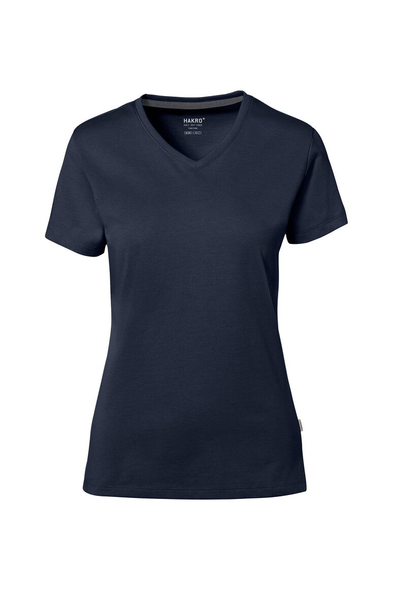 Hakro 169 Women V-Shirt Cotton Tec