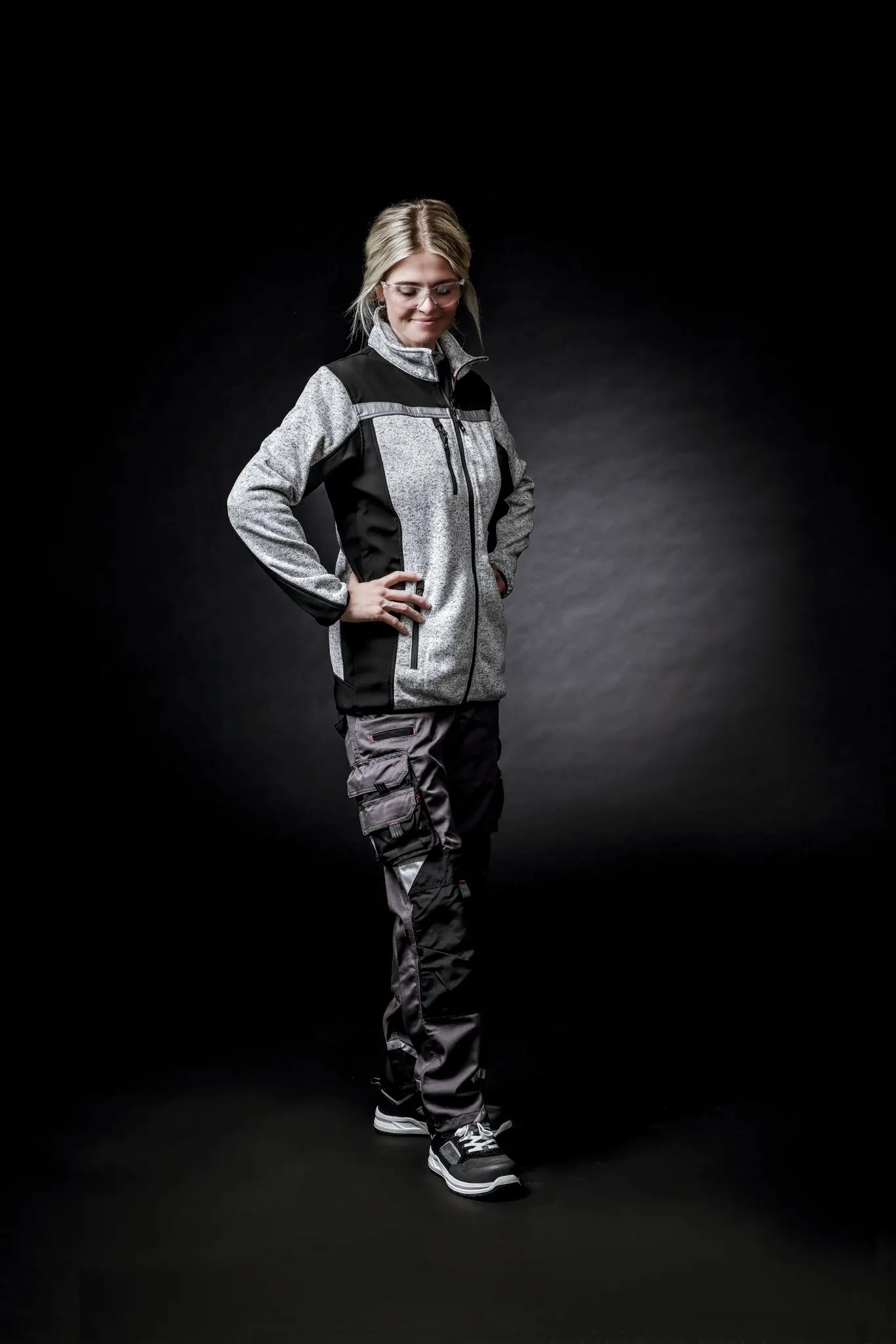 Strick-Softshelljacke NITRAS SAFETY 7190/7192 MOTION TEX PLUS