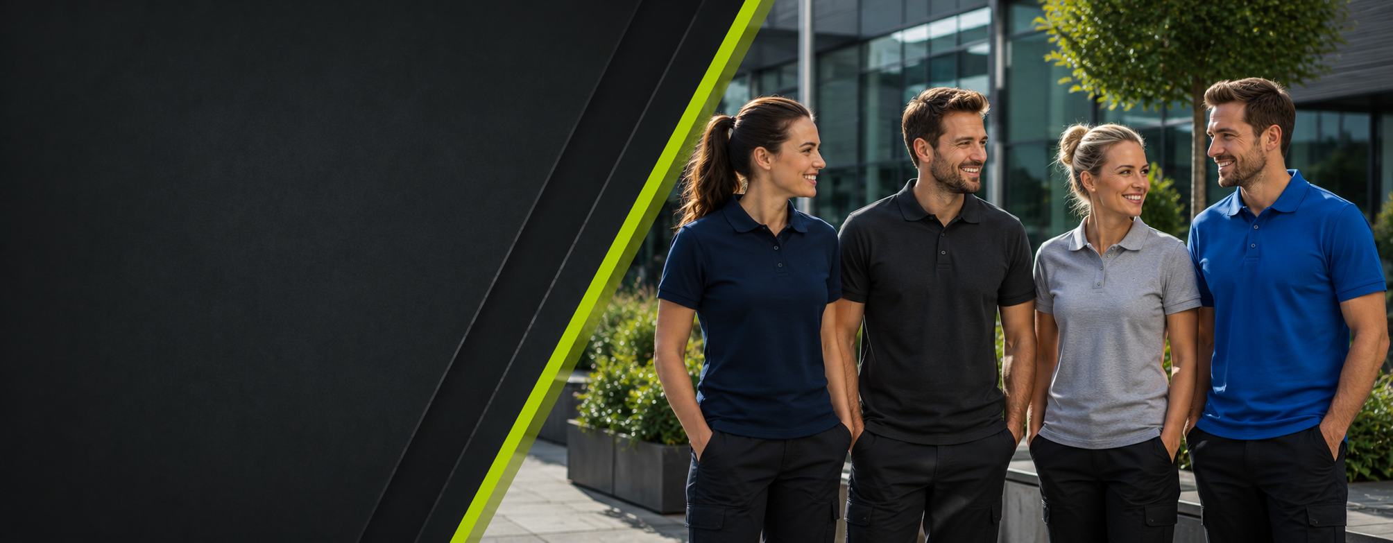 Corporate Wear Poloshirts für Unternehmen und Teams