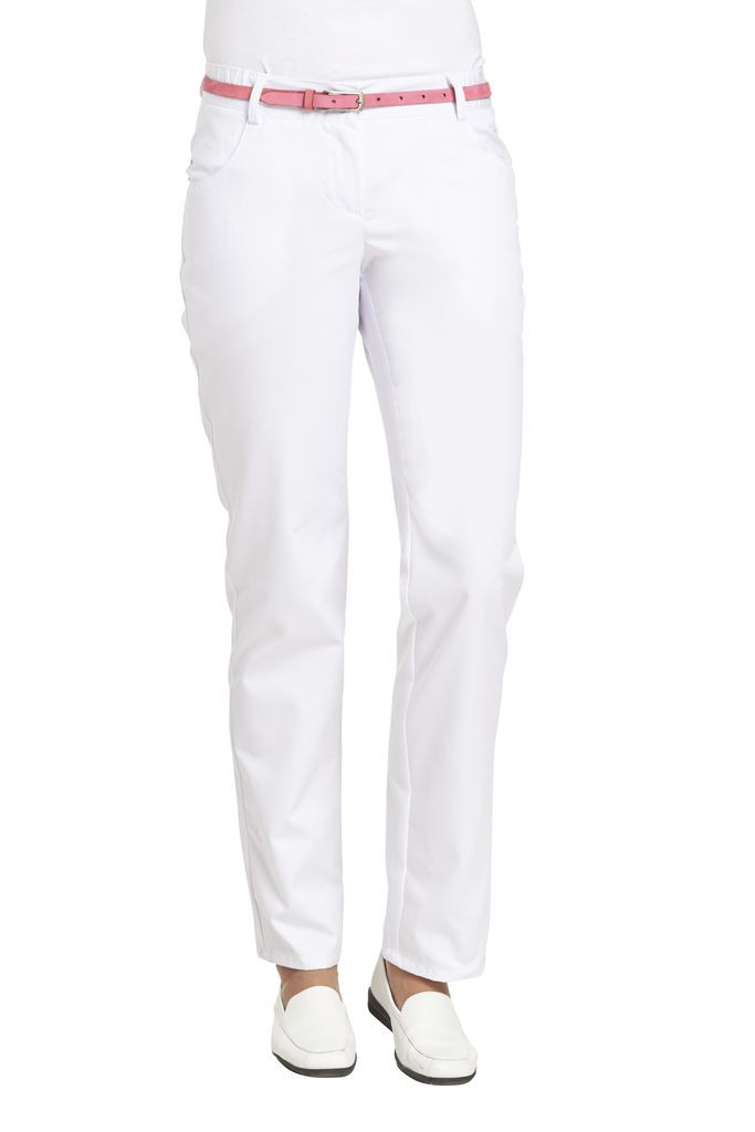 Damenhose Leiber 08/6970, Mischgewebe, weiß, 2 Längen