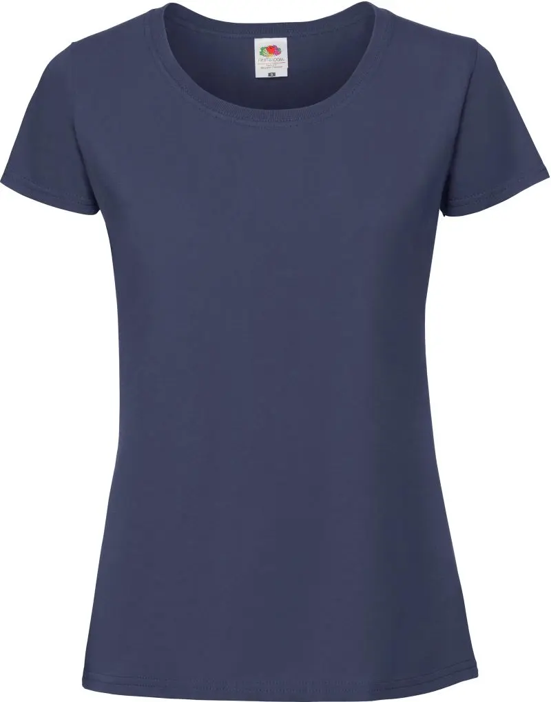 Fruit of the Loom Lady-Fit Iconic 195 T – strapazierfähiges Damen T-Shirt 