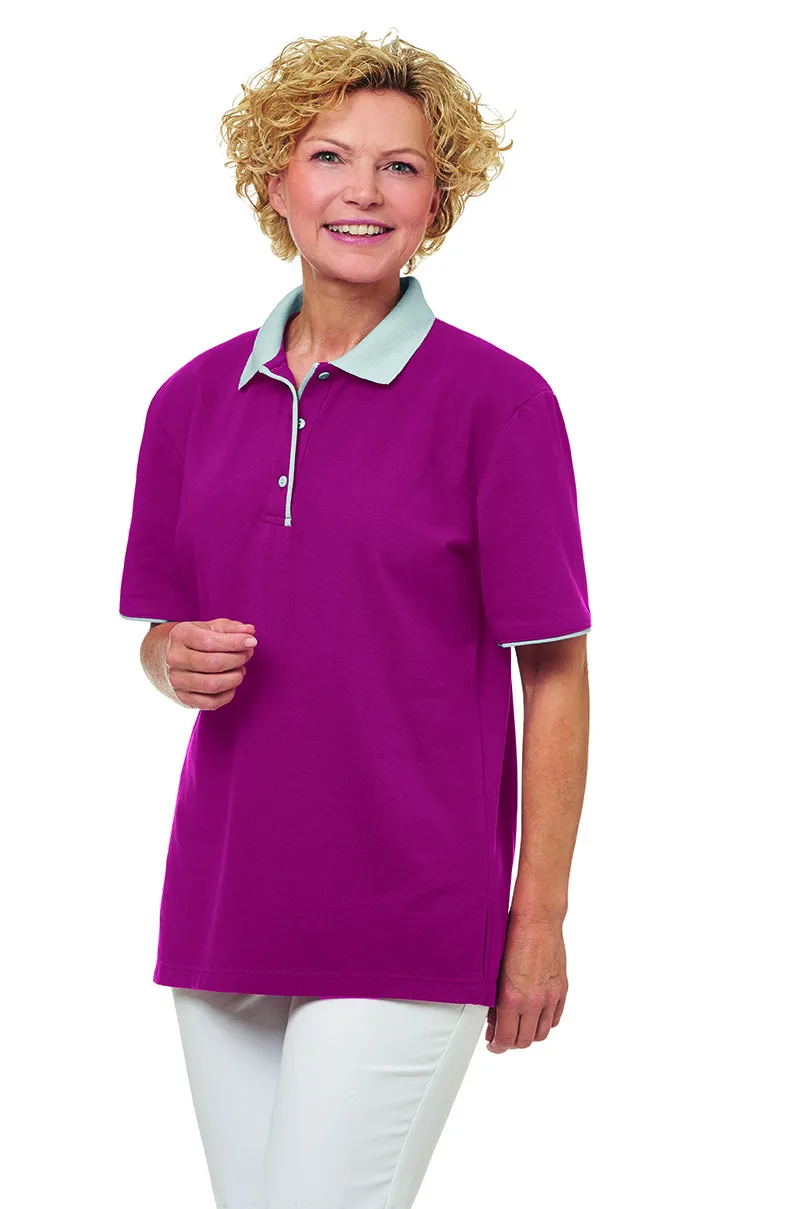 Poloshirt für Damen und Herren Leiber 08/2742, 50/50 Mischgewebe, in 4 Farbvarianten