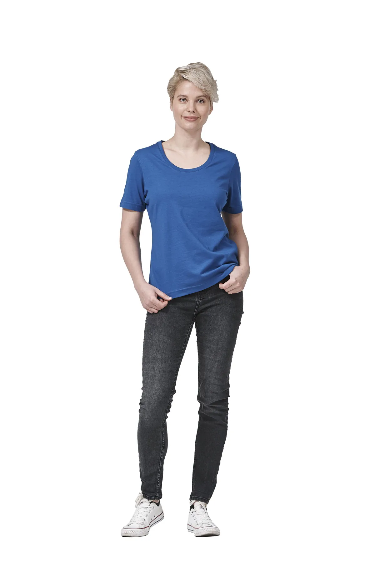 T-Shirt FaPak 1405, Damen, Mischgewebe, 6 Farben 