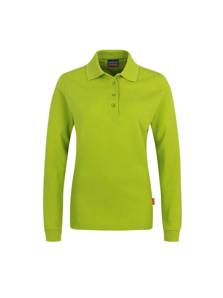 Hakro 215, Women-Longsleeve-Poloshirt Performance, 50/50 Mischgewebe, bis 6XL!