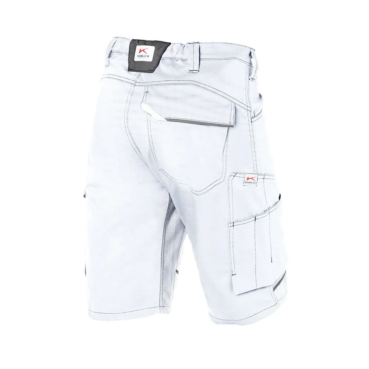 Shorts ICONIQ cotton, Kübler 2440, Baumwolle, weiß