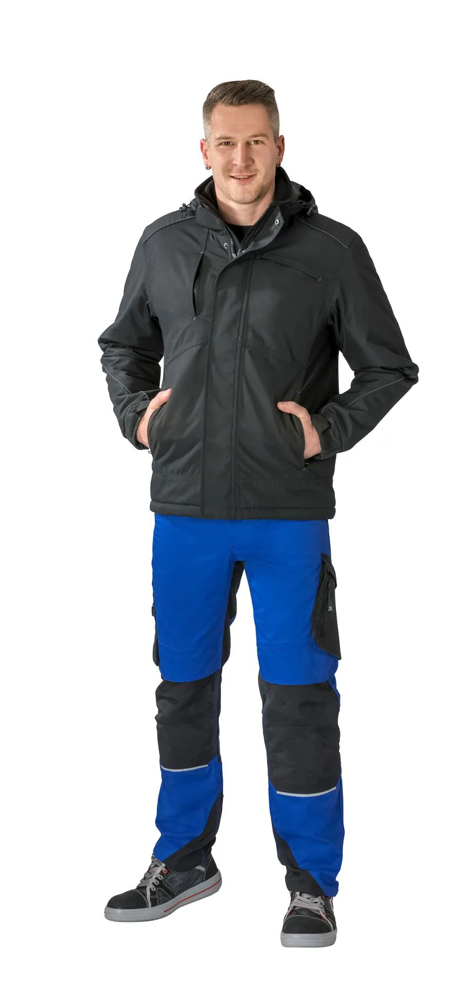 Winterjacke Herren Norit, Planam, schwarz