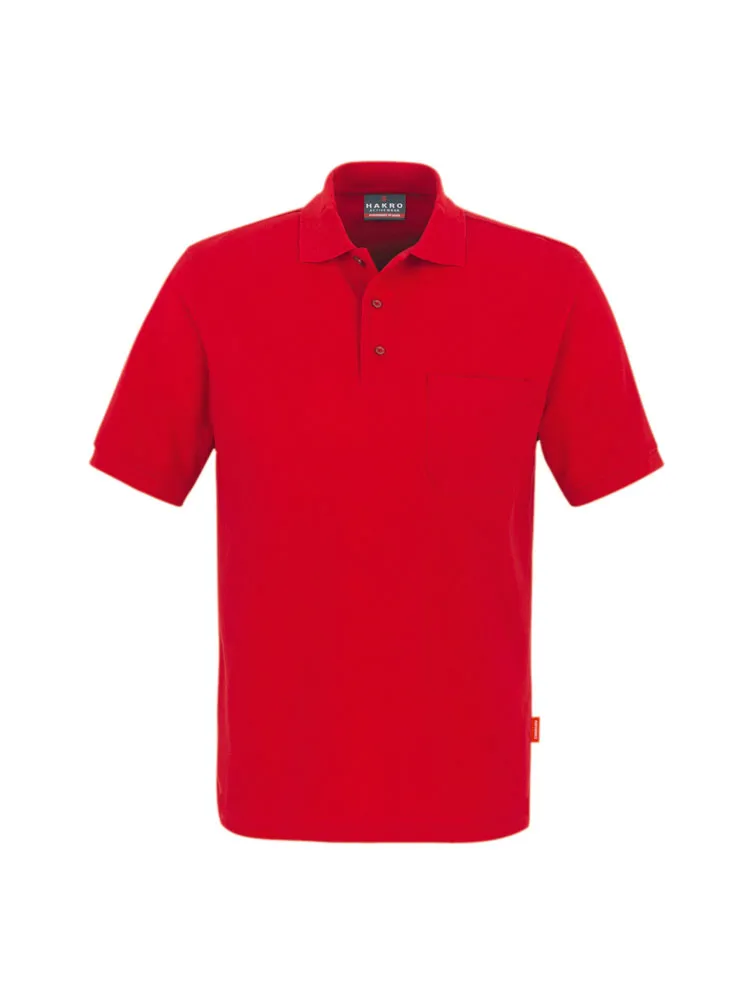 Hakro 812, Pocket-Poloshirt Performance, 50/50 Mischgewebe, bis 6XL!