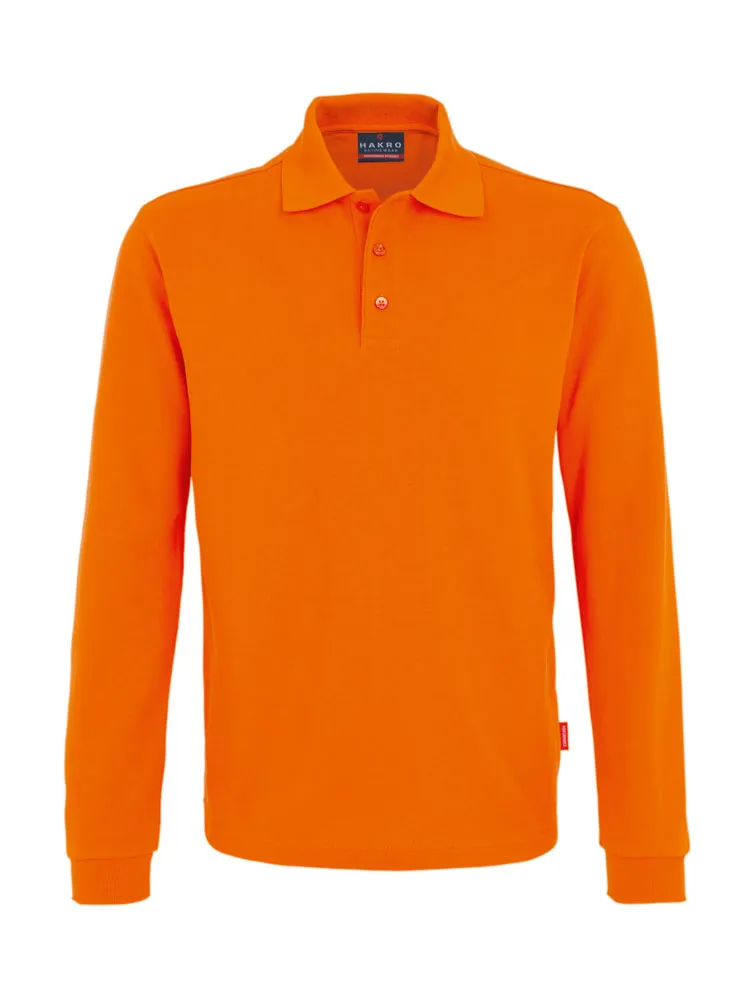 Hakro 815, Longsleeve-Poloshirt Performance, 50/50 Mischgewebe, bis 6XL!