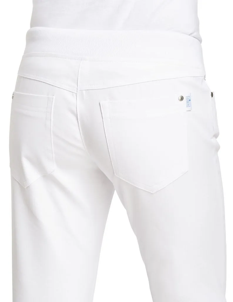 Damen-Jeans Leiber 08/6830, Baumwollstretch, weiß, 3 Längen 