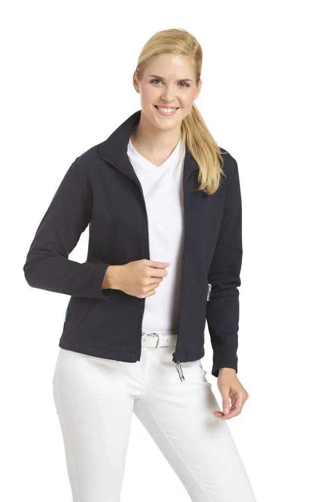 Damen Sweatjacke Leiber 08/1059, 50/50 Mischgewebe, in 2 Farben