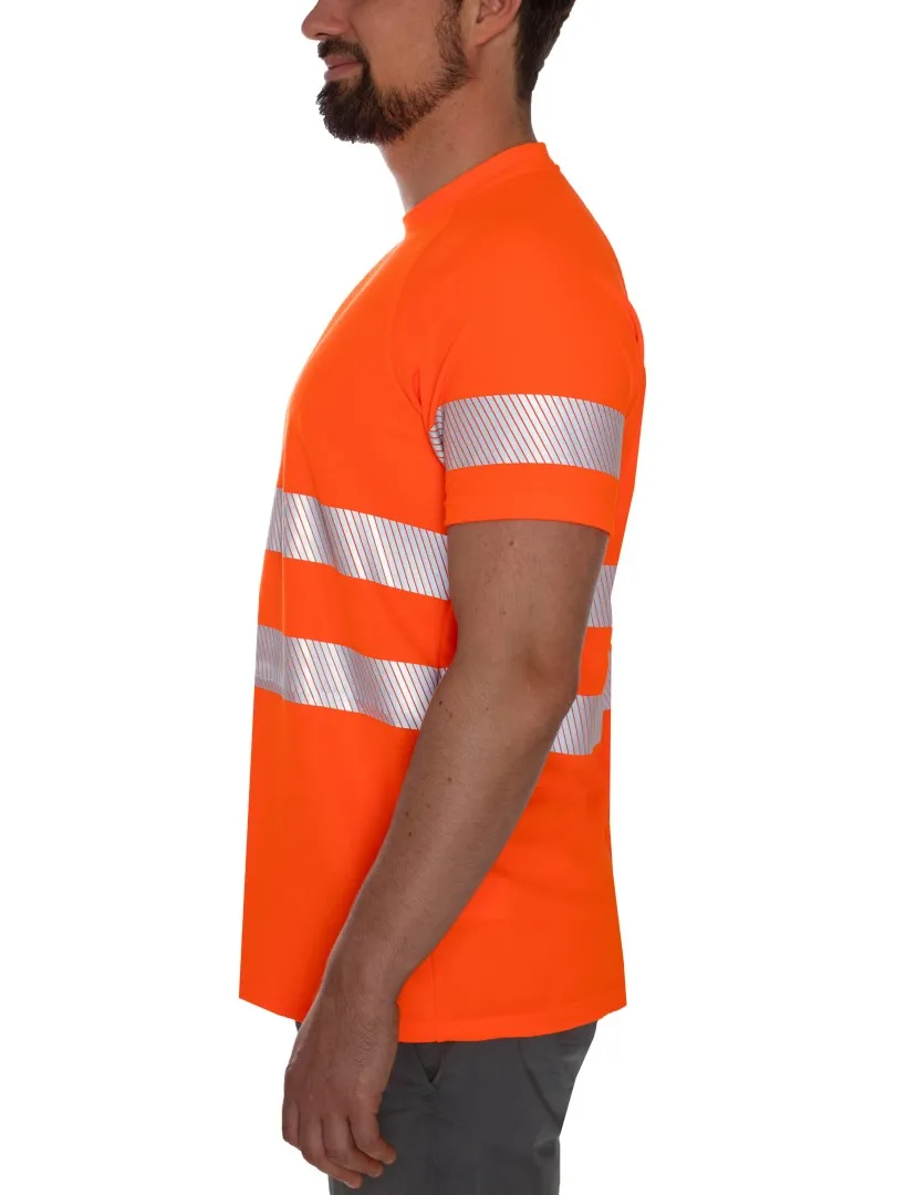 UV T-Shirt iQ Warnschutz rundhals