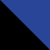 schwarz/kornblumenblau